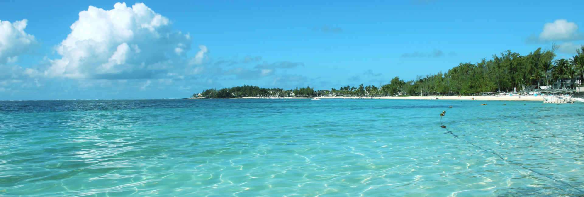 Playa de Belle Mare costa este de Mauricio