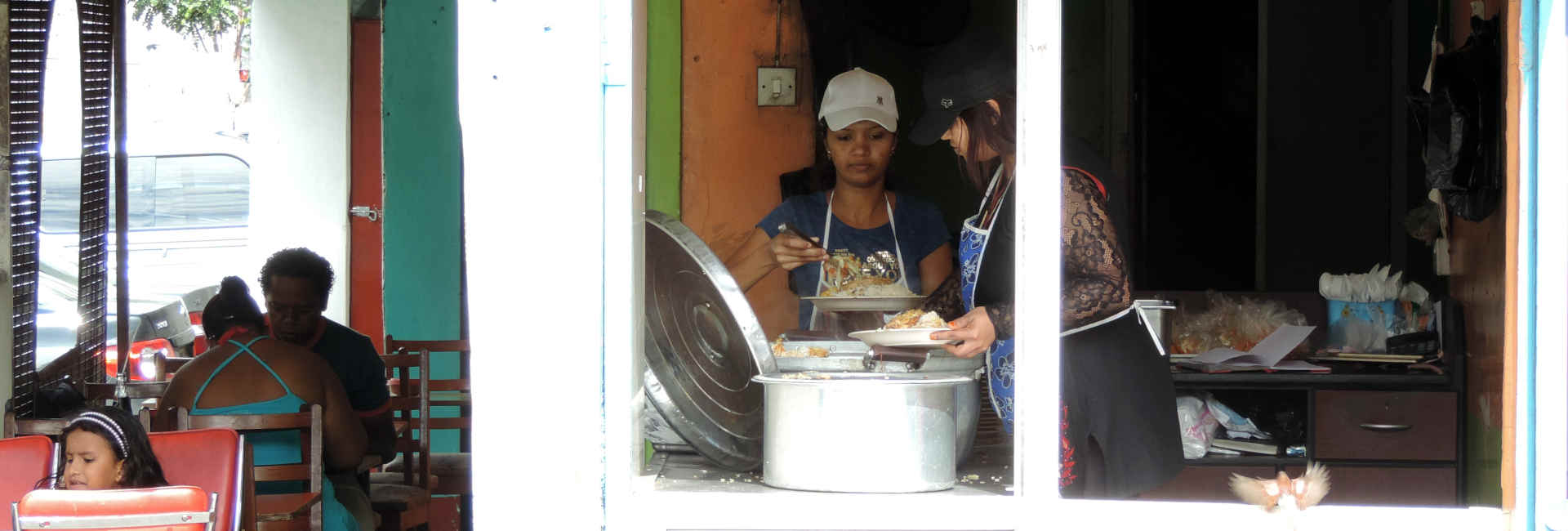 Restaurante típico de pueblo en Mauricio