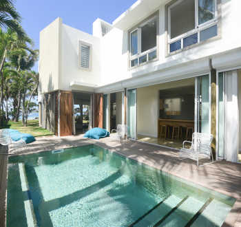 Zwembad, luxe villa Anaso op Mauritius