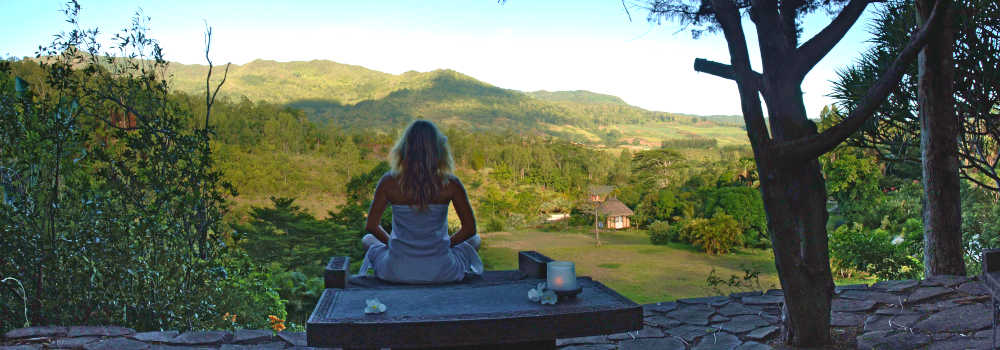 Yoga y meditación al aire libre