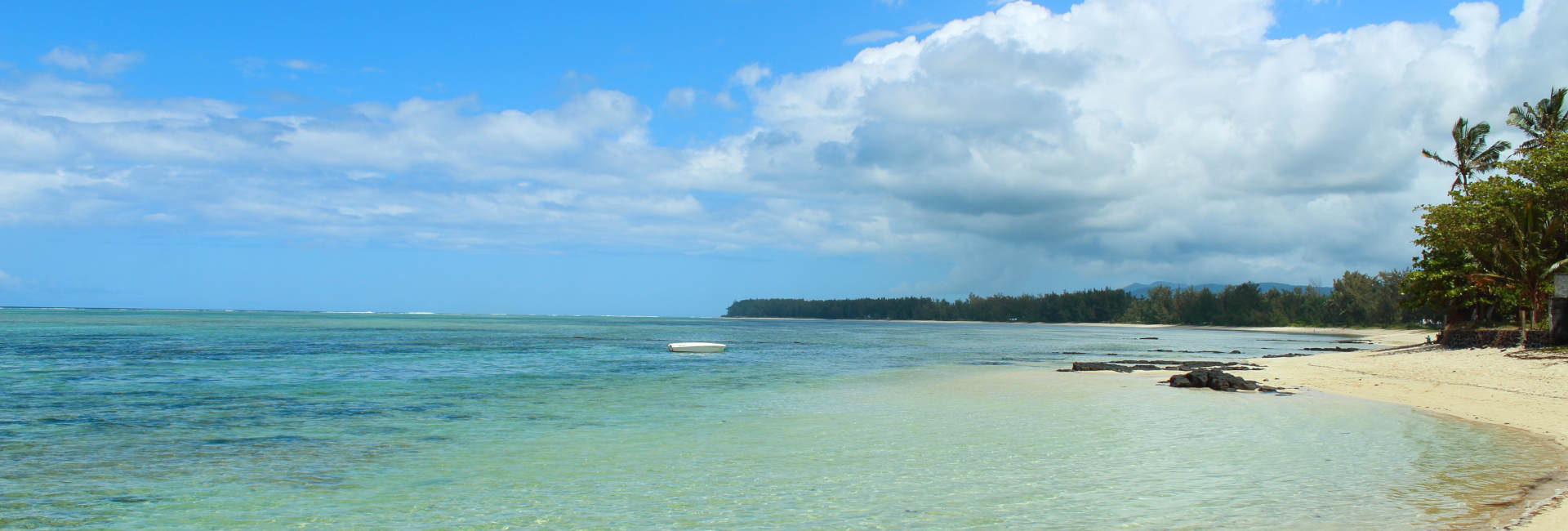 Riambel, la playa más larga de Mauricio
