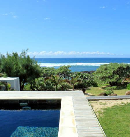 Poema - Bungalow de playa con piscina en Mauricio